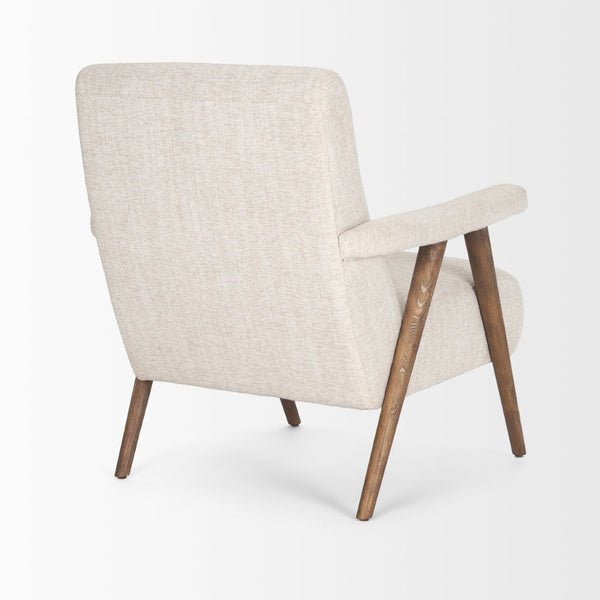 Mercana Nico Accent Chair - Modern Upholstered Design with Tapered Wood Legs for Stylish Living Spaces 70408
