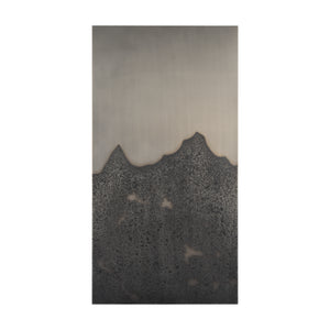 Raum Painted Monochrome with Acid Wash Metal Wall Art 70598 Mercana