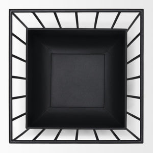 Mercana Verna Modern Wire Cage Planters Set of 2 - Stylish Indoor Decor for Airy and Elegant Plant Display 70536