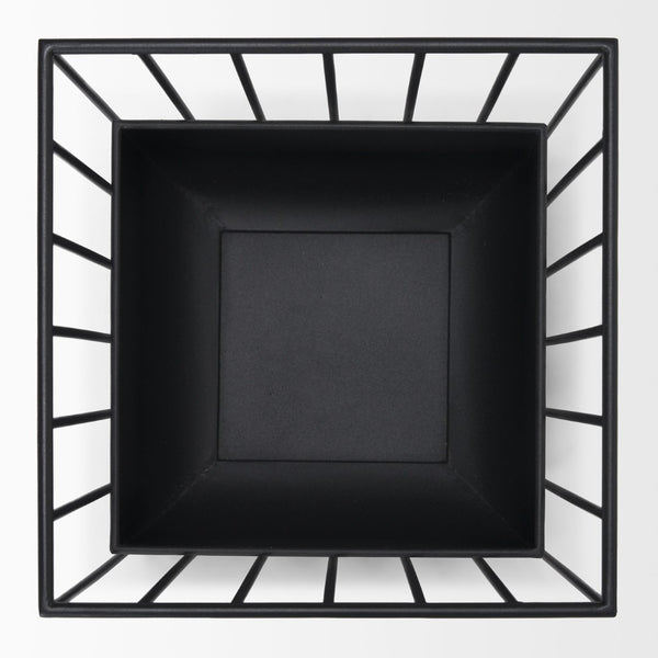 Mercana Verna Modern Wire Cage Planters Set of 2 - Stylish Indoor Decor for Airy and Elegant Plant Display 70536