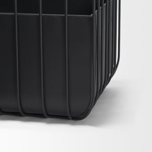 Mercana Verna Modern Wire Cage Planters Set of 2 - Stylish Indoor Decor for Airy and Elegant Plant Display 70536