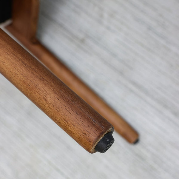 English Elm Warm Grey Flannelette Dining Chair Set Of 2 - Modern Comfort With Walnut Legs For Stylish Spaces T3967P386648-GIGA