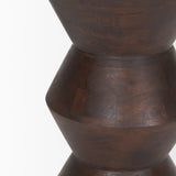 Mercana Odessa Dark Brown Wood Accent Table 70509