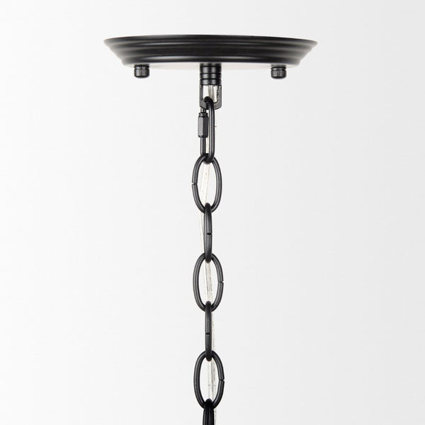 Mercana Gabriel Large Chandelier – Elevate Your Space with a Stunning Transitional Design for Modern Living Matte Black | 48 70695