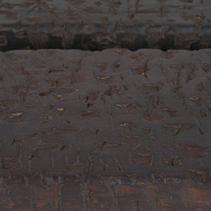 Mercana Shira Reclaimed Wooden Riser Set of 2 - Hand-Carved Rustic Display Stands for Home Decor Essentials 70500