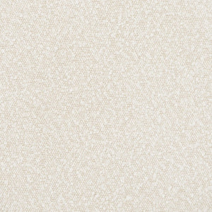 Mercana Elise Round Upholstered Storage Ottoman - Chic Seating Solution for Stylish Living Spaces, 20" High Cream Boucle 70409