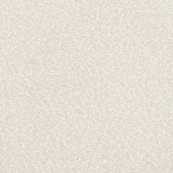 Mercana Elise Round Upholstered Storage Ottoman - Chic Seating Solution for Stylish Living Spaces, 20" High Cream Boucle 70409