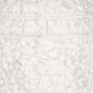 Mercana Irina Elegant Banswara Marble Door Stopper – Unique Natural Stone Accent for Home Décor White Marble | Large 70506