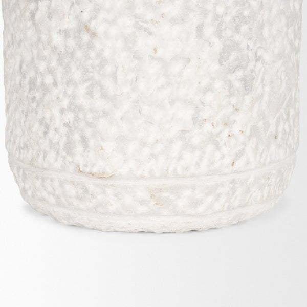 Mercana Irina Elegant Banswara Marble Door Stopper – Unique Natural Stone Accent for Home Décor White Marble | Large 70506