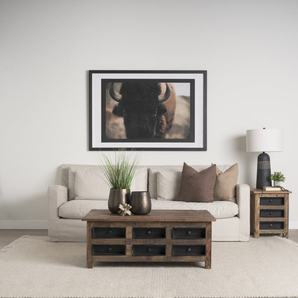 Mercana Vega Sculptural Wood Jack Object - Modern Rustic Decor for Tabletop, Shelf & Mantel Display 68646