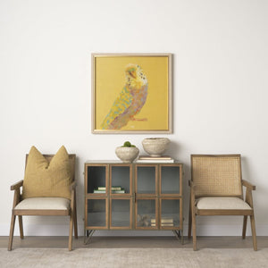 Mercana Sonu Handcrafted Eco-Friendly Paper-Mâché Half-Pot Bowls for Rustic Home Decor and Styling Beige Paper Mache | Set of 2 70217