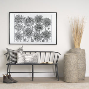 Mercana Jolie Square Decorative Pillow Cover with Modern Arrowhead Print for Stylish Home Accents Cream/Black | 22x22 70309