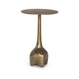 Risha Large Gold Metal Accent Table 70740 Mercana