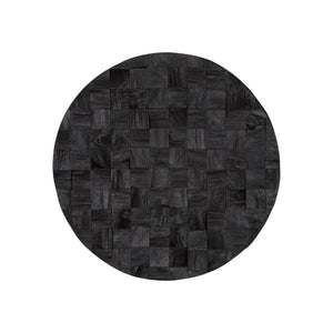 Into the Abyss I Dark Brown Wood 24" Wall Art 70612 Mercana