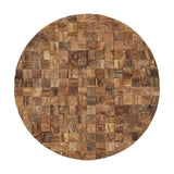 Into the Abyss II LIght Brown Wood 32" Wall Art 70737 Mercana