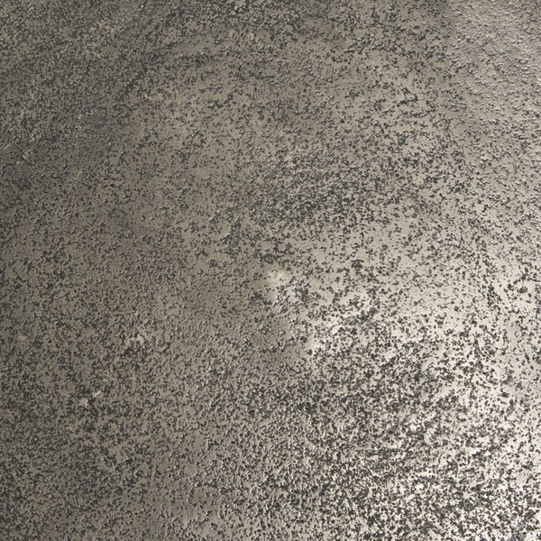 Mercana Maggie Textured Silver Cast Aluminum Accent Table - Stylish, Lightweight Design for Any Space 70618