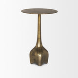 Risha Large Gold Metal Accent Table 70740 Mercana