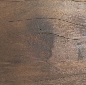 Mercana Estelle Rustic Brown Solid Wood Console Table – Versatile Entryway Furniture with Unique Character 70512