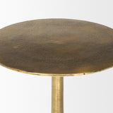 Risha Large Gold Metal Accent Table 70740 Mercana