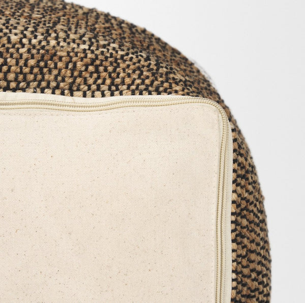 Mercana Samiya Versatile Pouf for Stylish Seating & Accent Use - Perfect for Boho, Coastal & Modern Decor 70760