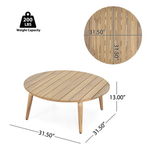 English Elm Christopher Knight Home® - Verona Acacia Wood Outdoor Chat Set with Plush Cushions, Hand-Braided Rope Accents, Weatherproof Finish Beige,Black,Natural VERONA4CTBLK