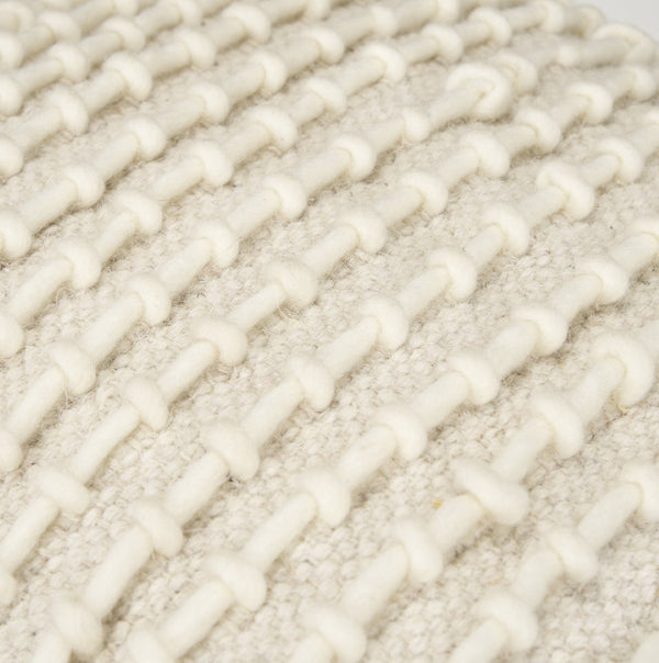 Mercana Sakaye Handwoven Pouf - Stylish Accent for Modern Living Spaces, Versatile Seating & Decor Piece 70762