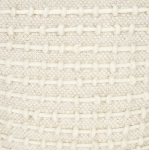 Mercana Sakaye Handwoven Pouf - Stylish Accent for Modern Living Spaces, Versatile Seating & Decor Piece 70762