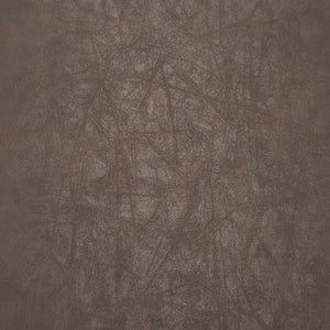 Mercana Parker Industrial Dining Chair with Elegant Sculptural Design for Comfort and Versatile Style Black Metal | Brown Faux Leather 70779