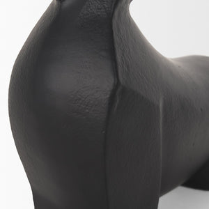 Mercana Radu Decorative Bull Accent - Modern Cast Aluminum Sculpture for Contemporary Home Décor & Styling 70719