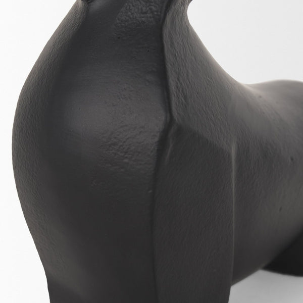 Mercana Radu Decorative Bull Accent - Modern Cast Aluminum Sculpture for Contemporary Home Décor & Styling 70719