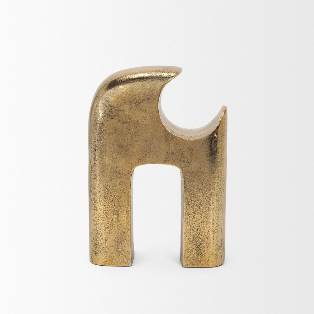 Mercana Renni Decorative Sculpture in Elegant Cast Aluminum for Sophisticated Home Decor Accents 70725