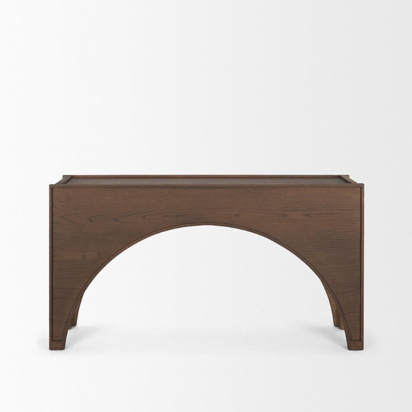 Mercana Laraya Elegant Arched Console Table - Sculptural Design for Modern Entryways and Living Rooms 70733