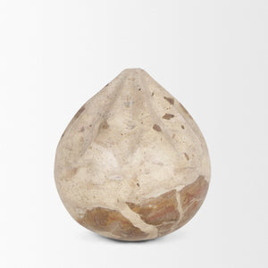 Mercana Caprie Decorative Beige Juice Squeezer - Hand-Carved Artisan Accent for Kitchen Elegance & Charm Small | Marble 70698