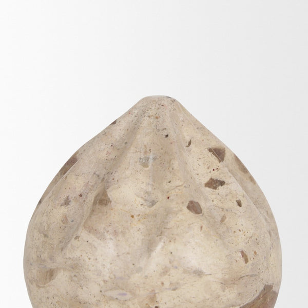 Mercana Caprie Decorative Beige Juice Squeezer - Hand-Carved Artisan Accent for Kitchen Elegance & Charm Small | Marble 70698