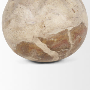 Mercana Caprie Decorative Beige Juice Squeezer - Hand-Carved Artisan Accent for Kitchen Elegance & Charm Small | Marble 70698