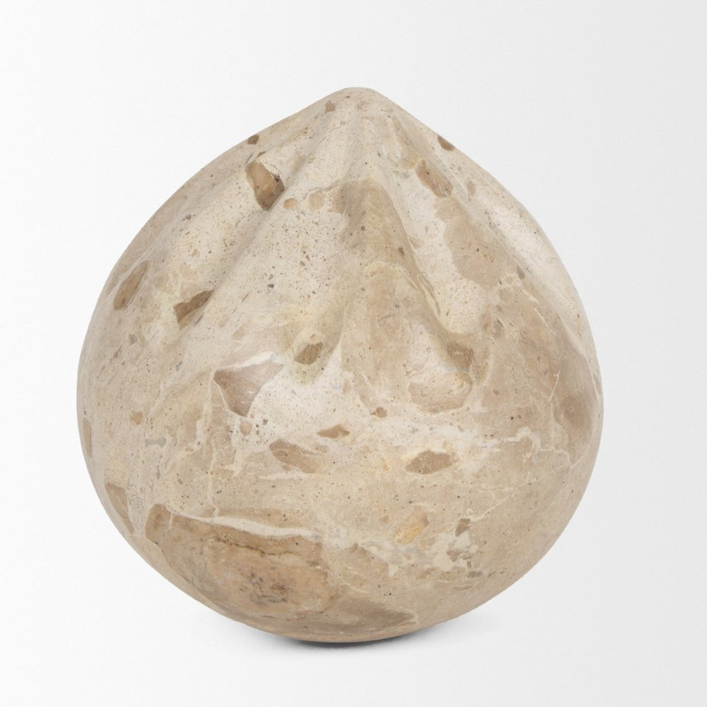 Mercana Caprie Decorative Beige Juice Squeezer - Hand-Carved Artisan Accent for Kitchen Elegance & Charm Large | Marble 70699