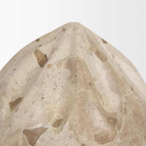 Mercana Caprie Decorative Beige Juice Squeezer - Hand-Carved Artisan Accent for Kitchen Elegance & Charm Large | Marble 70699