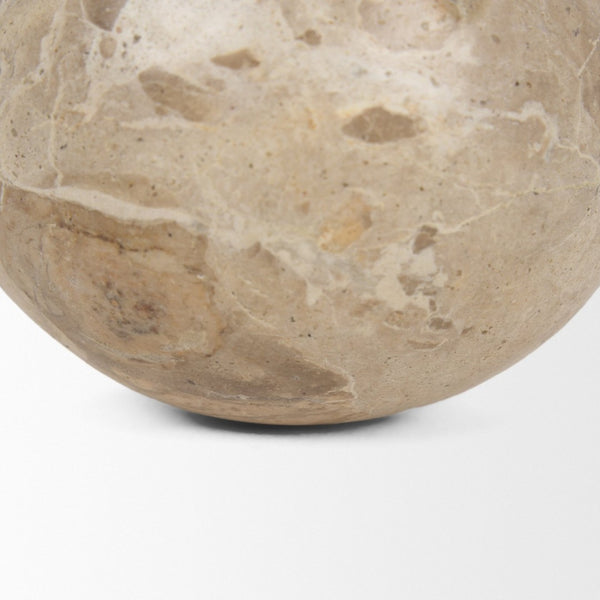 Mercana Caprie Decorative Beige Juice Squeezer - Hand-Carved Artisan Accent for Kitchen Elegance & Charm Large | Marble 70699