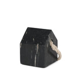 Raena Black Marble House Door Stopper 70703 Mercana