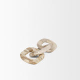 Reinir Beige Marble Chain Link Decorative Object 70706 Mercana