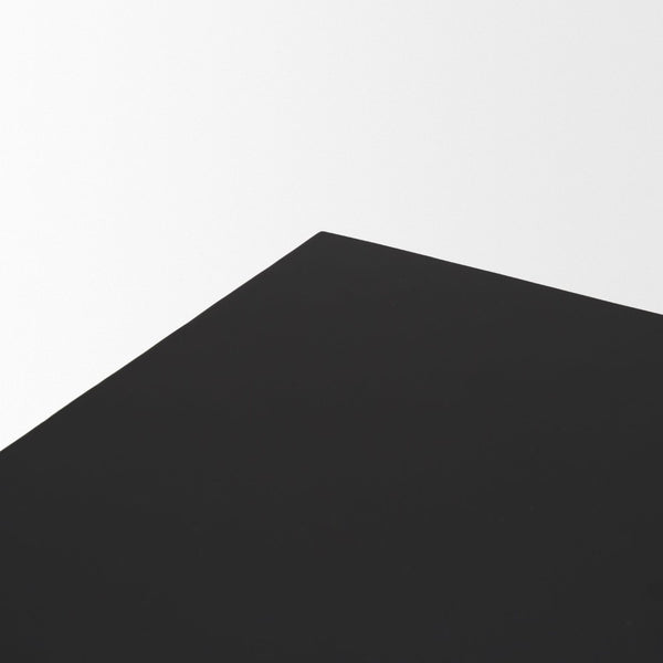 Mercana Sobi Matte Black Square Side Table – Sleek, Minimalist Design for Modern Living Spaces & Versatile Use 70746