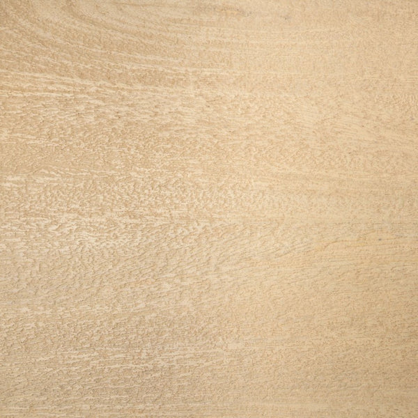 Mercana Sekou Handcrafted Mango Wood Craftsman Bench with Eucalyptus Legs for Rustic Elegance and Durability 70784