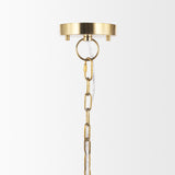 Mercana Saliha Cane w/ Brass Metal Pendant Light 70752