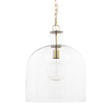 Sadah Clear Blown with Pendant Light