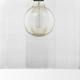 Sadah Large Clear Blown Glass with Gold Metal Pendant Light 70753 Mercana