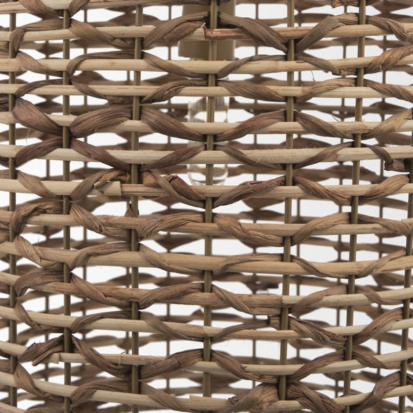 Mercana Sana Oversized Pendant Light – Handwoven Natural Fiber Dome for Organic Warmth in Any Space Watergrass |Large 70756