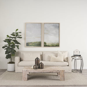 Mercana Raja Stylish Minimalist Table Clock with Natural Wood Face - Perfect Accent for Home or Office Decor 70692