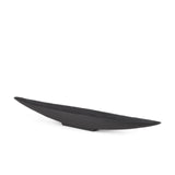 Piero Large Matte Black Metal Decorative Bowl