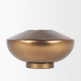 Quiana Large Gold Metal Vase 70662 Mercana