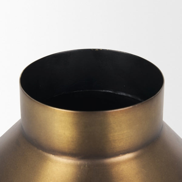 Mercana Perrin Decorative Vase for Dried Botanicals – Sculptural Aluminum Accent for Modern Interiors 70666